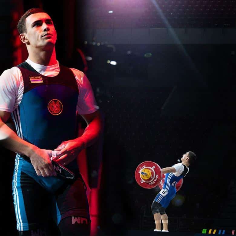 Gor Sahakyan (Arménie), champion d’Europe d’haltérophilie des U23