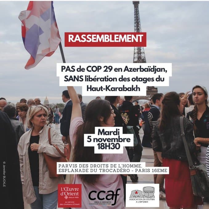 Rassemblement mardi à Paris contre la tenue de la COP29