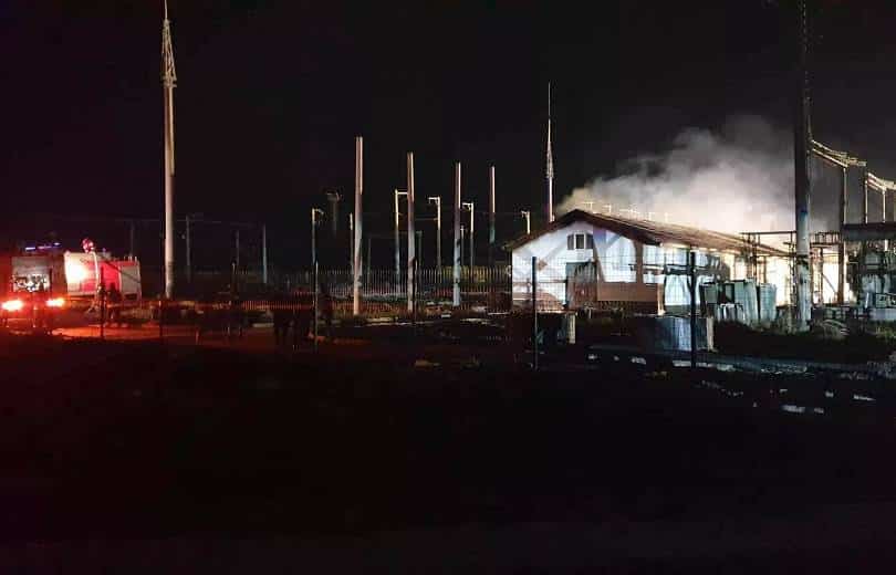 Un incendie s&rsquo;est déclaré dans le tronçon traversant Akhalkalaki ville arménienne de Géorgie de la voie ferrée Bakou-Tbilissi-Kars