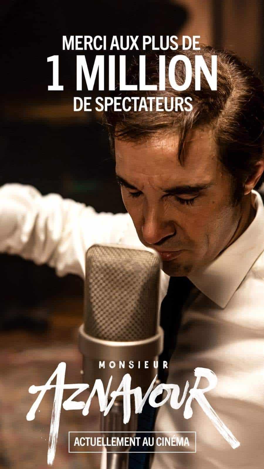 Le film « Monsieur Aznavour » dépasse déjà un million d&rsquo;entrées