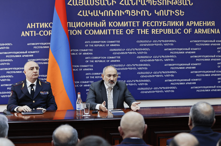 Le Premier ministre réitère sa volonté politique d&rsquo;éradiquer la corruption en Arménie