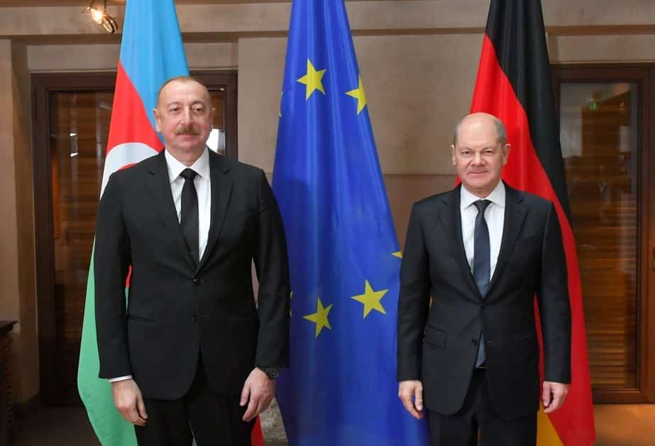 Le chancelier allemand Olaf Scholz téléphone au président Ilham Aliyev