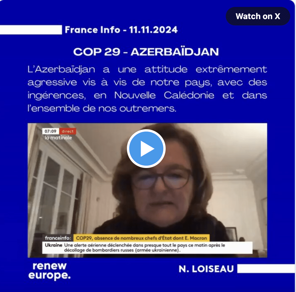 L&rsquo;agressivité de l&rsquo;Azerbaïdjan envers la France