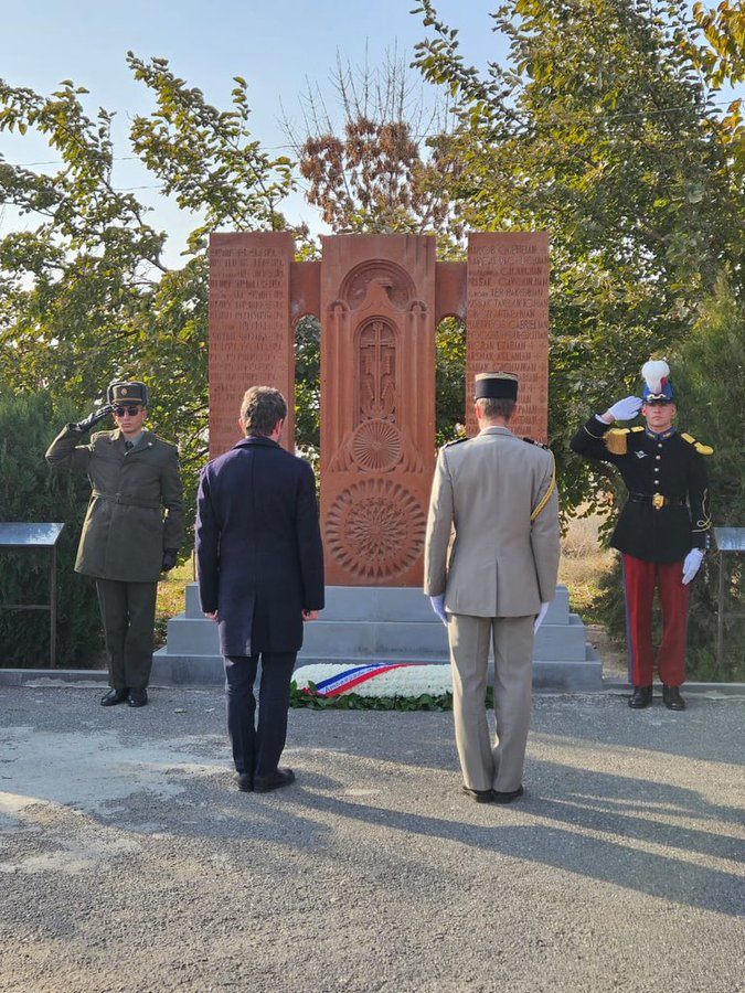 Hommage aux combattants arméniens de la Légion d&rsquo;Orient