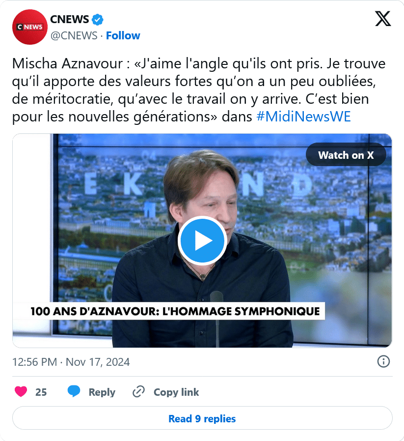  » Des valeurs fortes qu’on a un peu oubliées, de méritocratie, qu’avec le travail on y arrive »