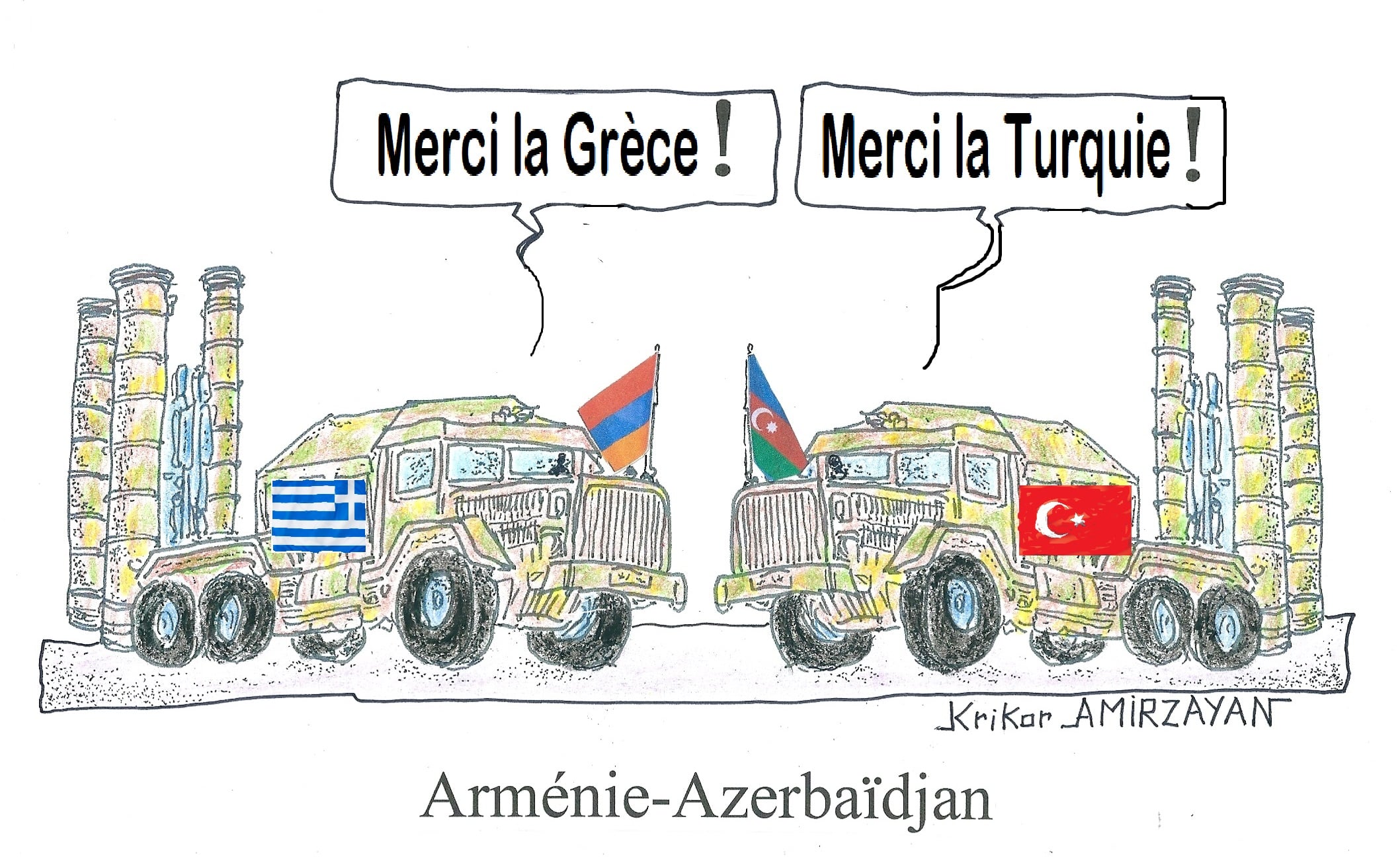 La Russie ne désire pas que la Grèce de fournisse à l’Arménie des systèmes russes de missiles S-300