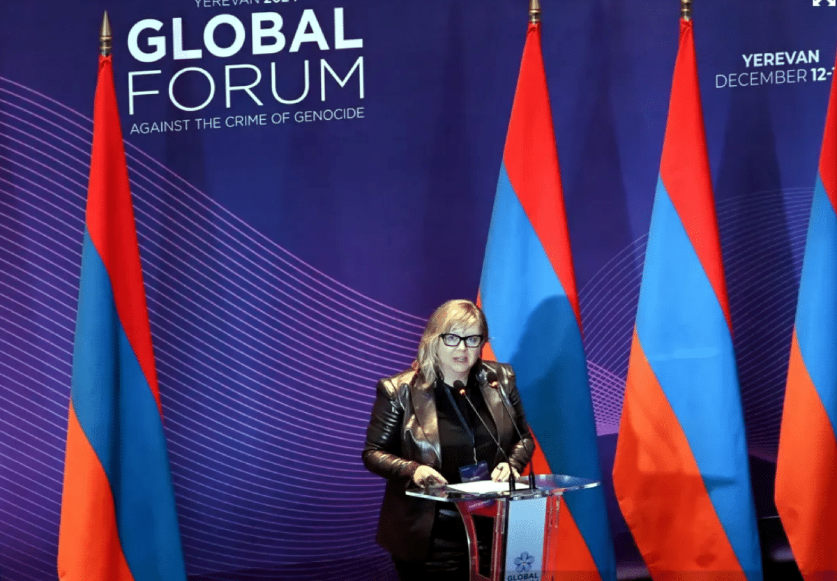 Les actions de l&rsquo;Azerbaïdjan au Haut-Karabakh qualifiées de génocide, par la présidente de l&rsquo;Association internationale des spécialistes du génocide