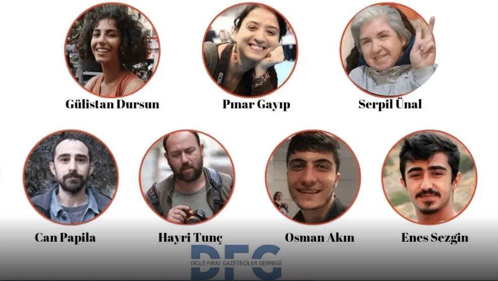 7 journalistes et 2 politiciens placés en détention à Istanbul après une conférence de presse