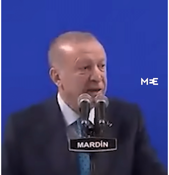 Erdogan dit aux jeunes : « La patience apporte la victoire ».
