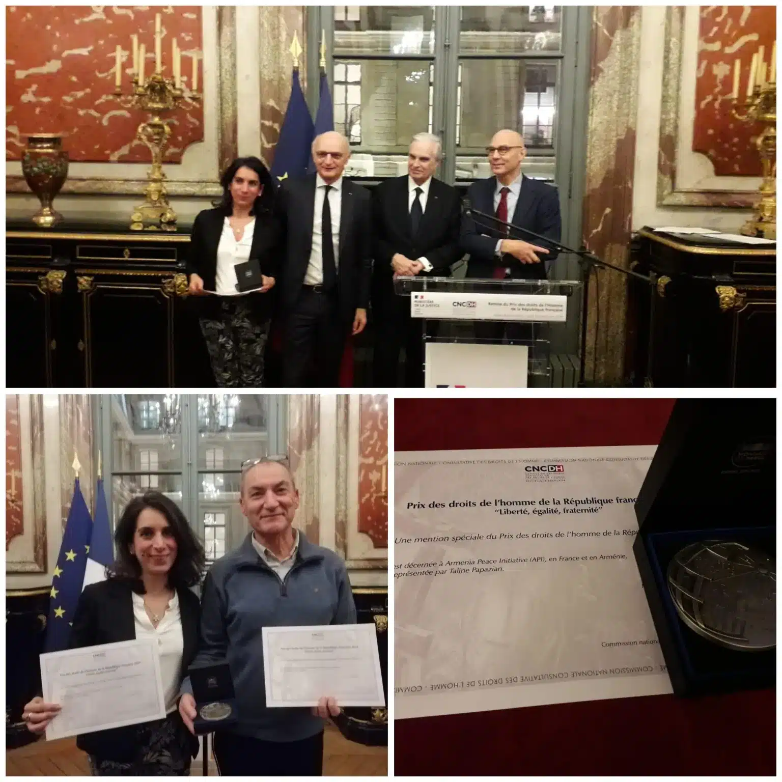 Armenian peace initiative : le prix des droits de l&rsquo;Homme