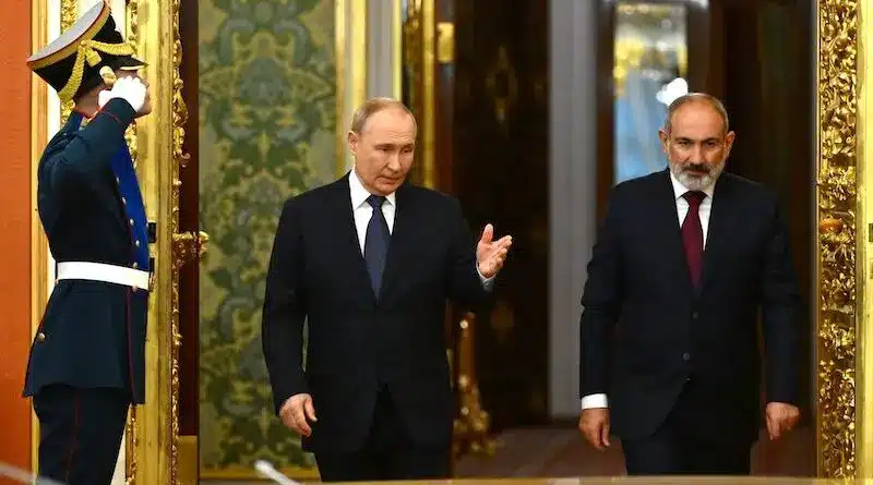 La Russie se dit prête à aider l&rsquo;Arménie à se rapprocher des BRICS