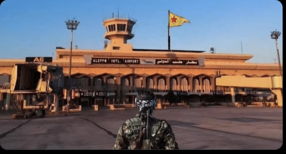 L&rsquo;aéroport international de Alep est sous le contrôle des forces démocratiques syriennes