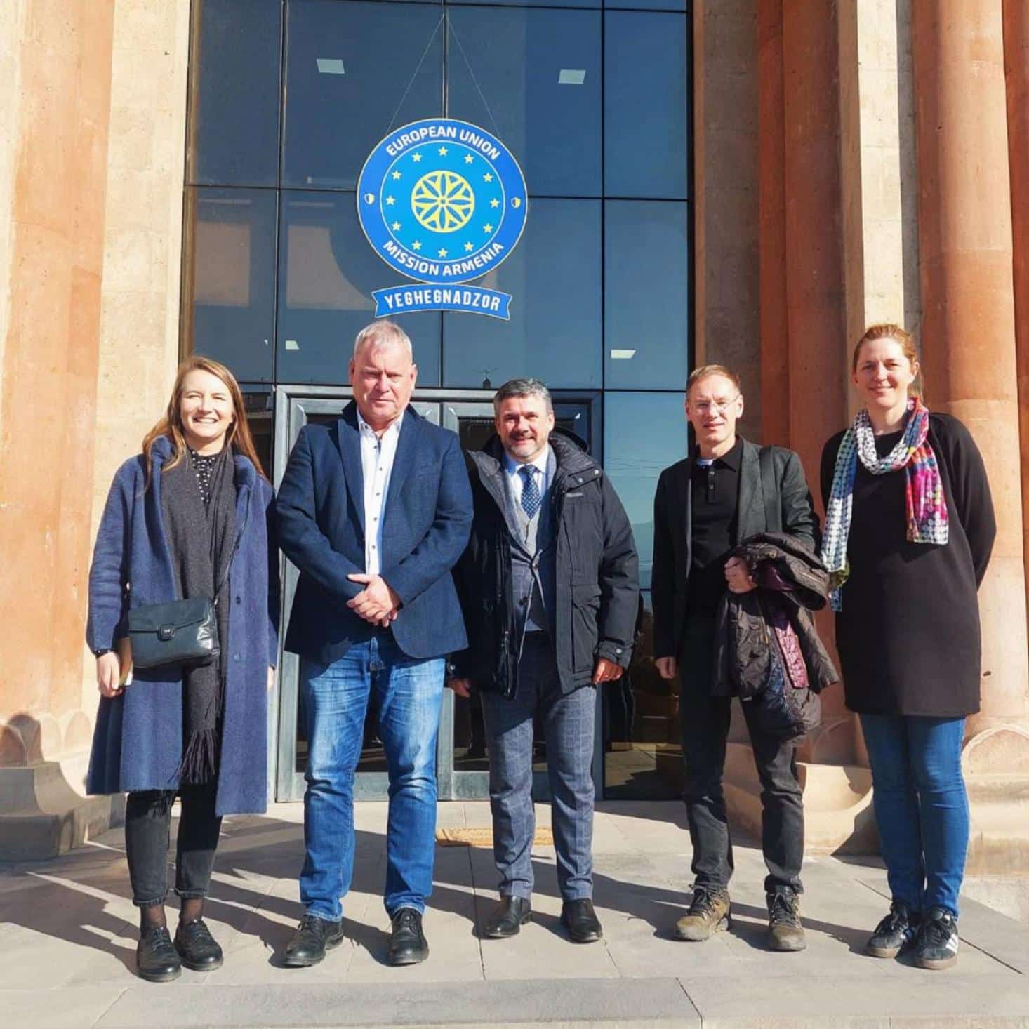 L&rsquo;ambassadeur de Lituanie, son conseiller et l&rsquo;attaché du ministère lituanien des Affaires étrangères ont visité le siège de la mission d&rsquo;observation de l&rsquo;UE en Arménie