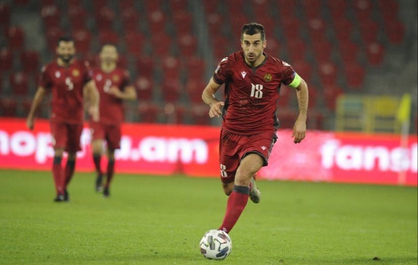 Henrikh Mkhitaryan nommé joueur arménien de l&rsquo;année 2024