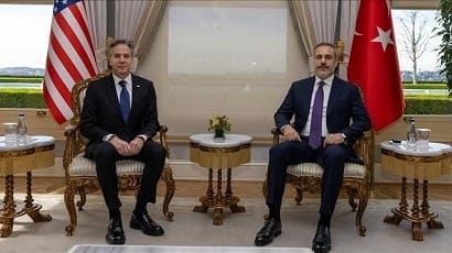 Les combattants kurdes « ne peuvent pas être acceptés » en Syrie, dit la Turquie à Blinken