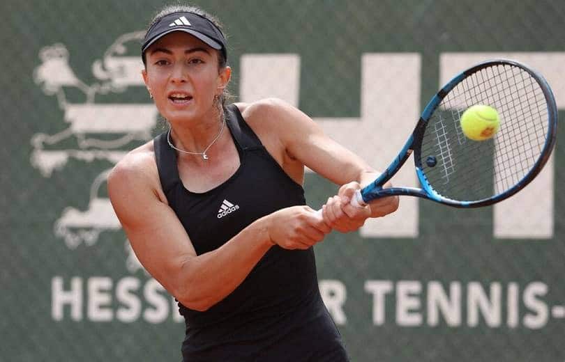 La joueuse de tennis Elina Avanesyan (Arménie) a débuté le tournoi de Linz (Autriche) par une victoire
