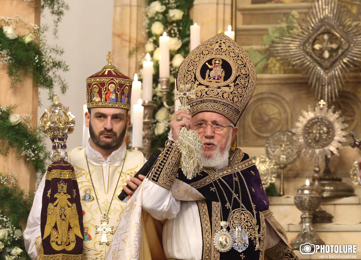 En tant que nation, que ce soit dans notre pays ou dans la diaspora, nous réussirons si nous restons toujours fidèles au Christ affirme dans son message de Noël le Catholicos Karékine II