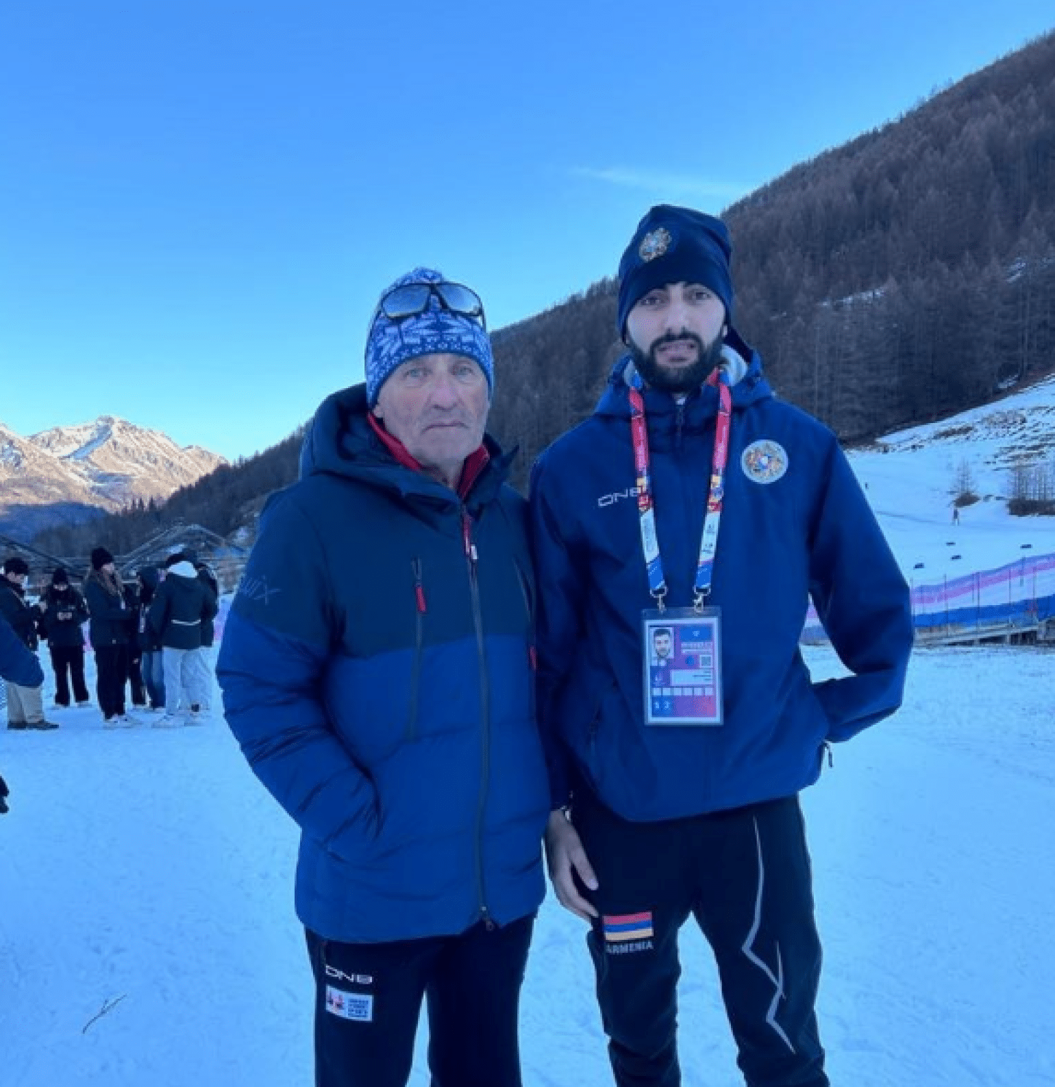 Le paraskieur Garik Melkonyan (Arménie) remporte la médaille de bronze aux Jeux mondiaux universitaires d&rsquo;hiver à Turin (Italie)