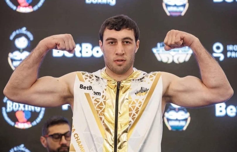 2e victoire sur le ring professionnel du boxeur Davit Chaloyan (Arménie) qui a participé aux JO de Paris-2024