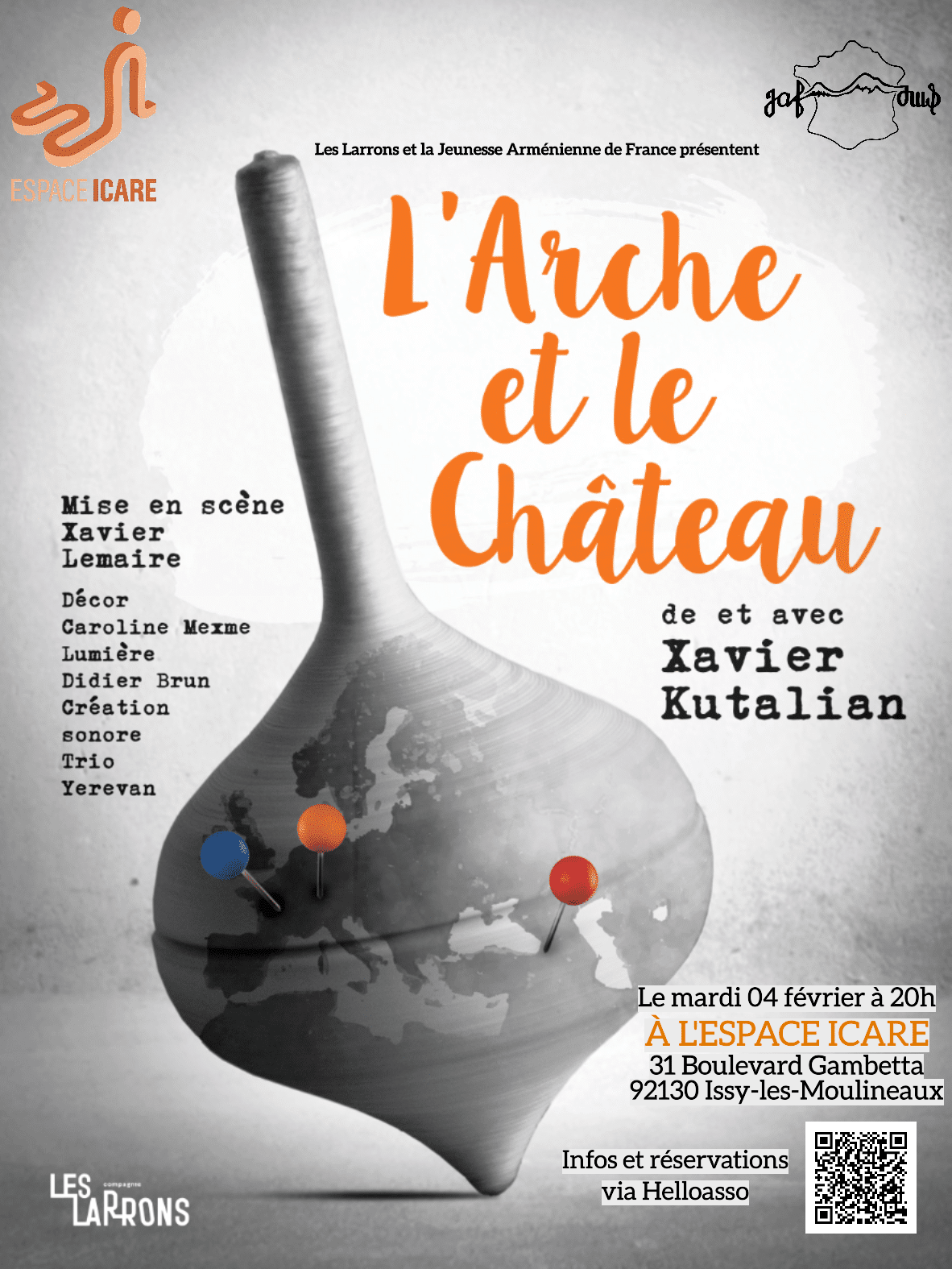 Représentation de « L&rsquo;Arche et le Château »