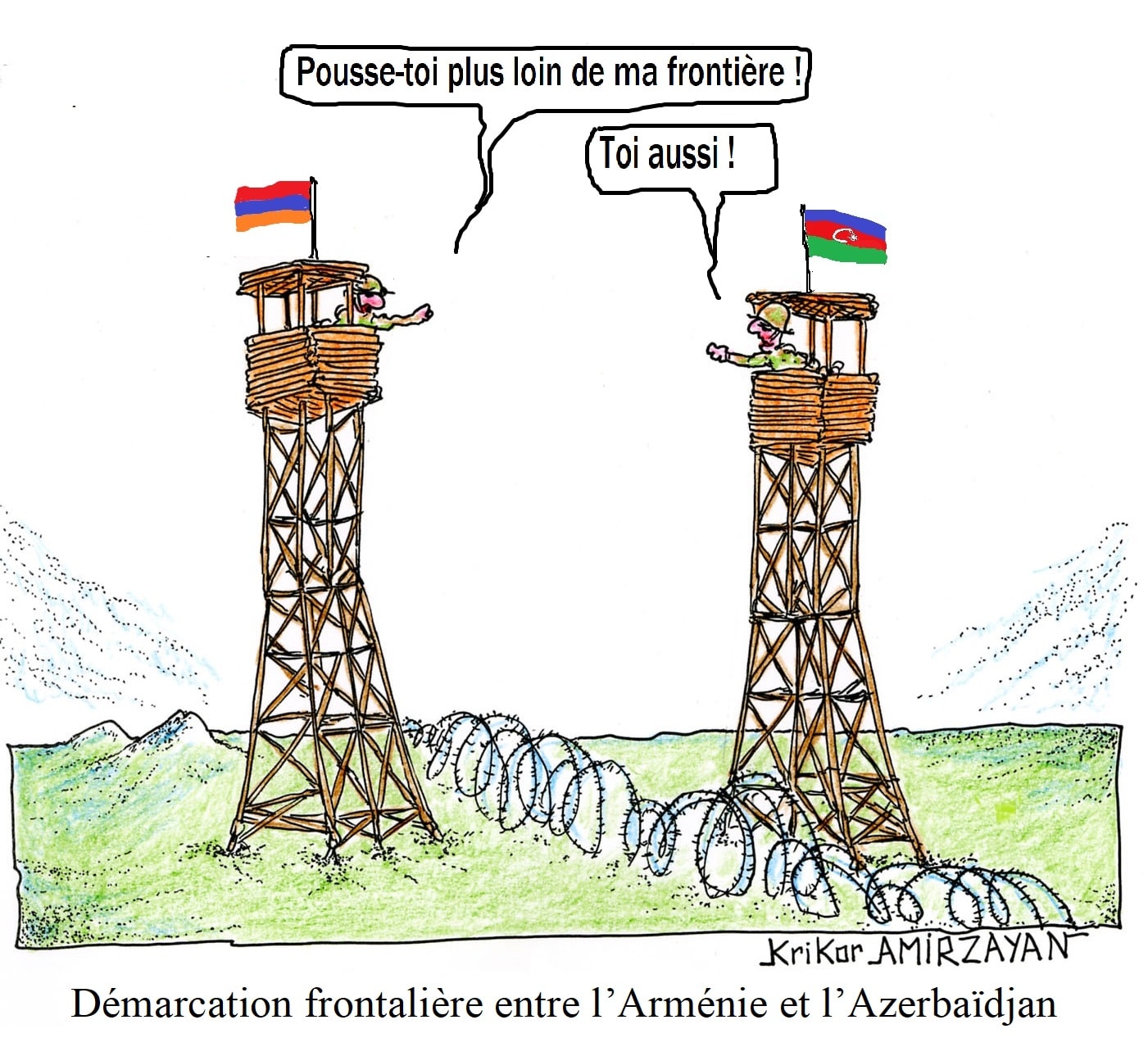 Overchuk : La Russie dispose de matériel cartographique qu&rsquo;elle peut fournir à l’Arménie et l’Azerbaïdjan