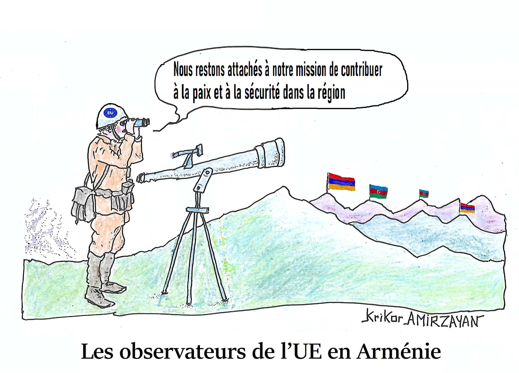 Mission de l’UE déployée en Arménie : Nous restons attachés à notre mission de contribuer à la paix et à la sécurité dans la région