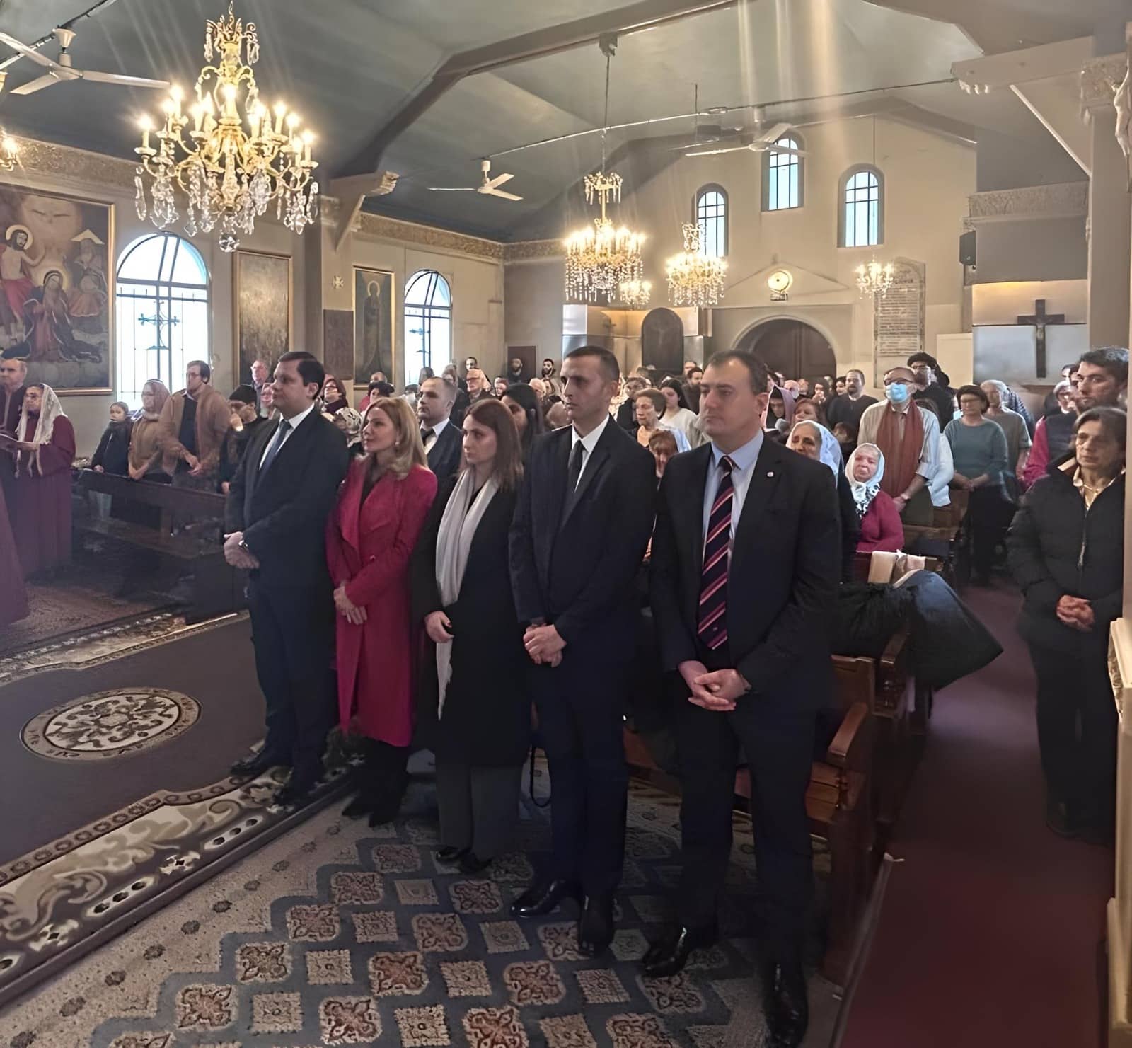 Arman Khachatryan Noël à l&rsquo;Eglise apostolique arménienne d&rsquo;Alfortville
