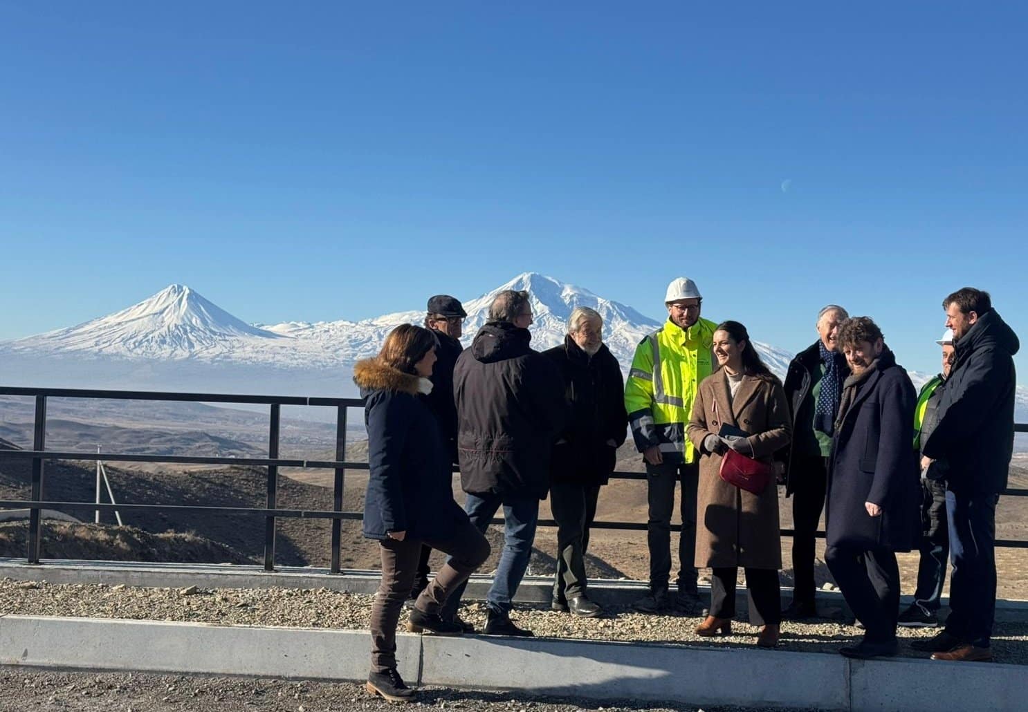 Olivier Decottignies : Point d&rsquo;étape sur le chantier du barrage de Vedi