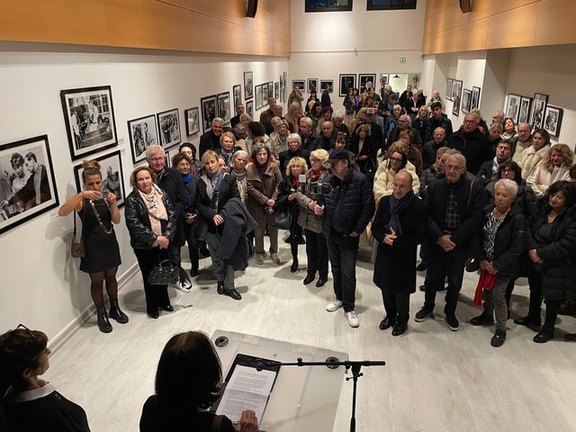 Vernissage de l&rsquo;exposition photographique « Aznavour par Kasparian »