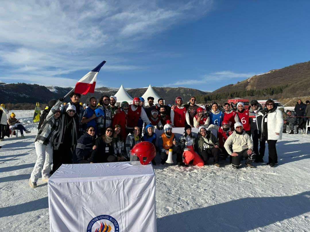 L’équipe de Téhéran gagne le tournoi de Yukigassen (batailles de boules de neige) des 2ème Jeux pan-arméniens d’hiver à Jermouk (Arménie), Nice éliminé en 8e de finale