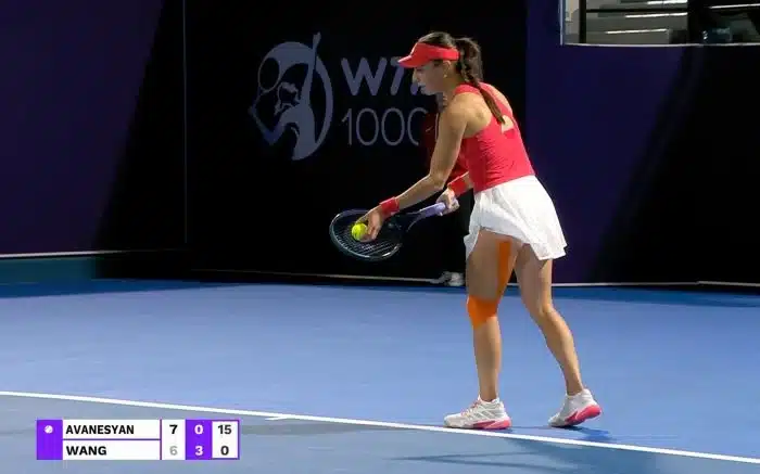 Elina Avanesyan (Arménie) a débuté avec une victoire le tournoi WTA-1000 de Doha en s’imposant sur la chinoise Xinyu Wang 36e tête de série