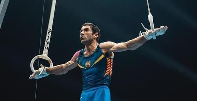 Vahagn Davtyan (Arménie), médaillé d&rsquo;or aux anneaux de la Coupe du monde de gymnastique à Cottbus (Allemagne)