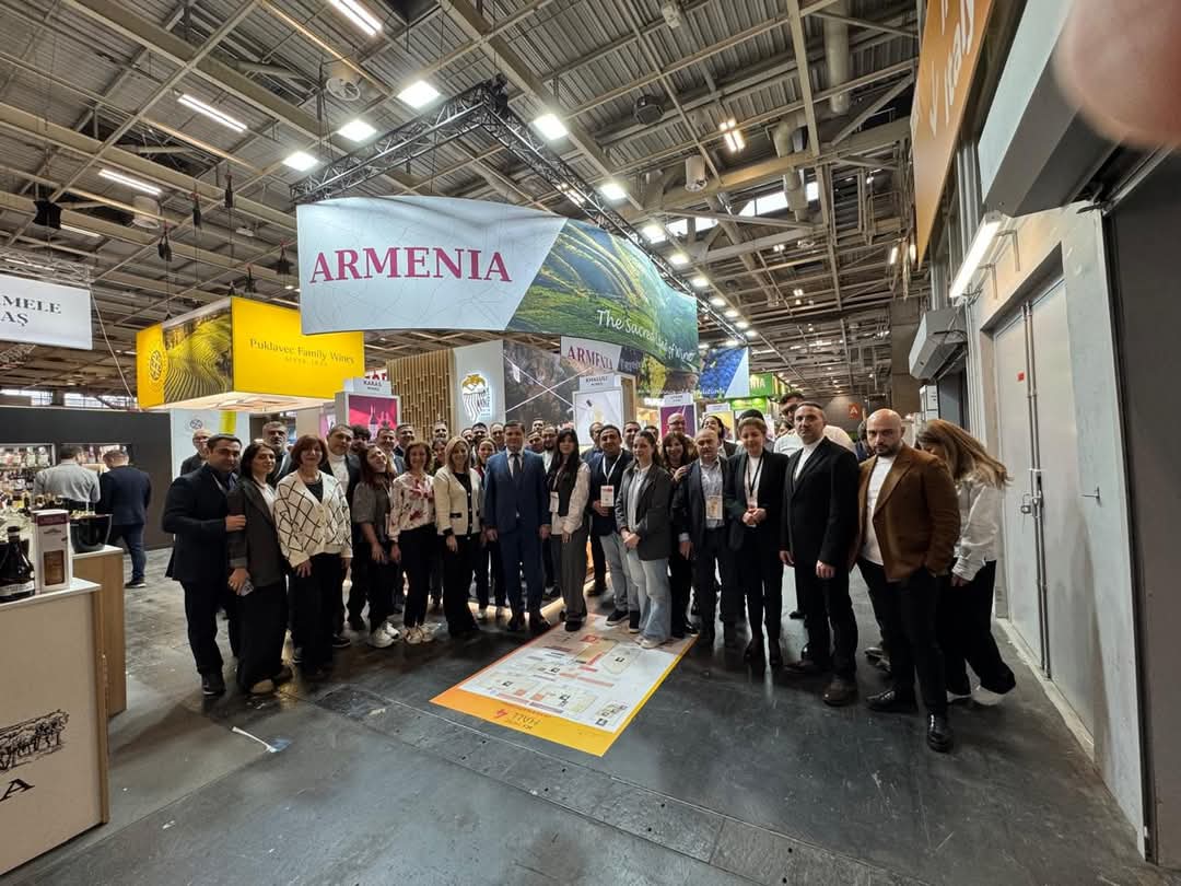 21 entreprises vinicoles d&rsquo;Arménie ont participé au salon « Wine Paris »