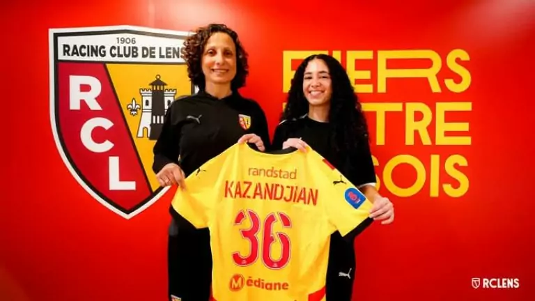 Seconde Ligue féminine : le RC Lens recrute une jeune attaquante Lara Kazandjian la jeune attaquante de l’équipe d’Arménie