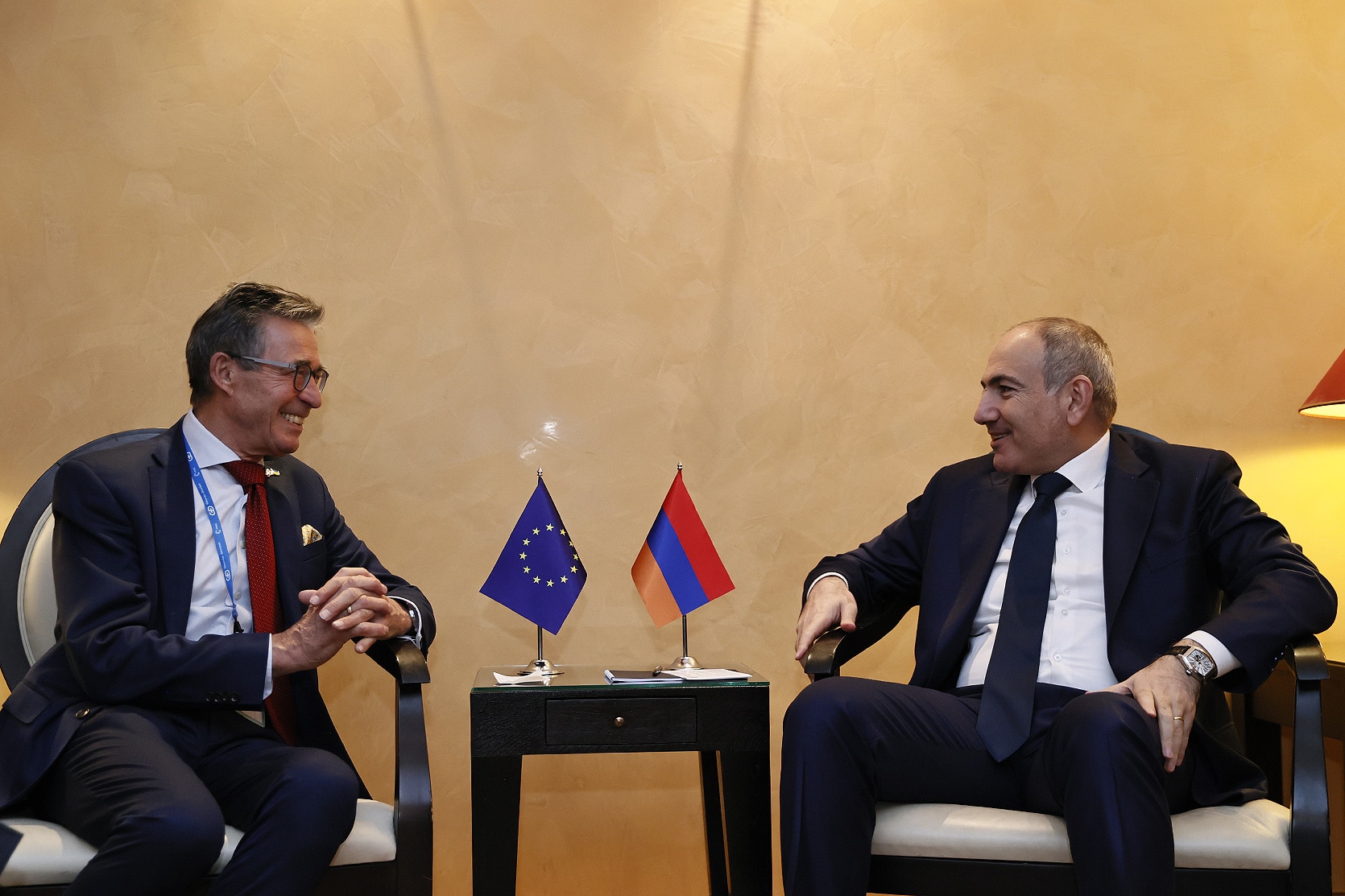 Nikol Pashinyan a rencontré Anders Fogh Rasmussen