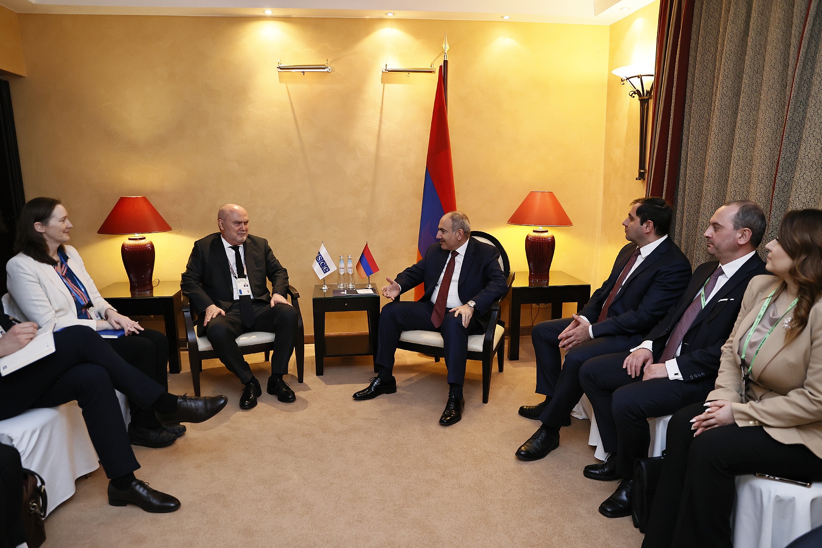 Le Premier ministre a rencontré le Secrétaire général de l&rsquo;OSCE