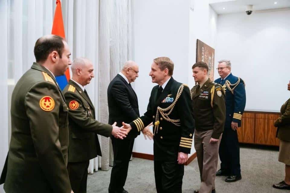 Une réception officielle dédiée au 33e anniversaire de la formation des Forces armées d&rsquo;Arménie a eu lieu à Moscou