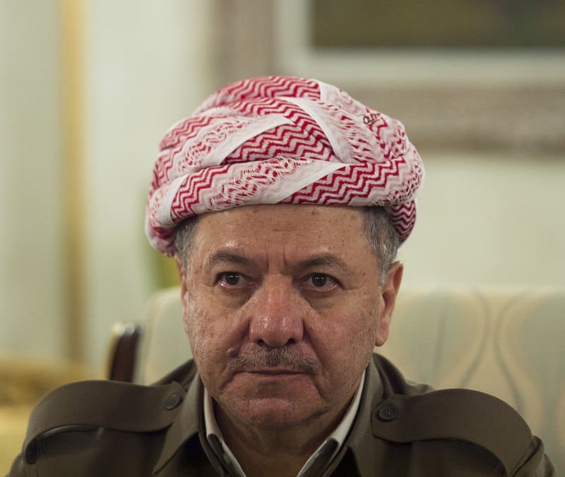 Une délégation du parti turc prokurde DEM reçue par le leader kurde irakien Barzani