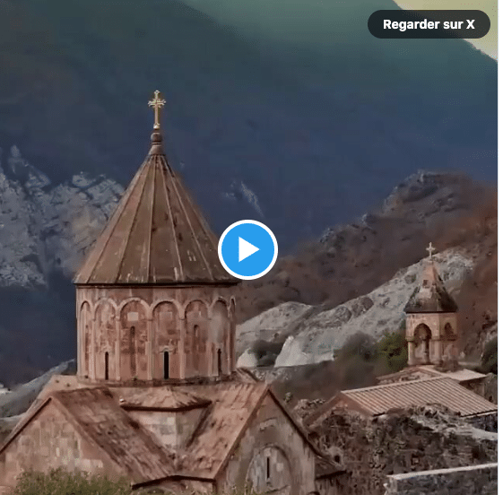 Symbole de foi et d&rsquo;histoire le monastère de Dadivank doit être protégé