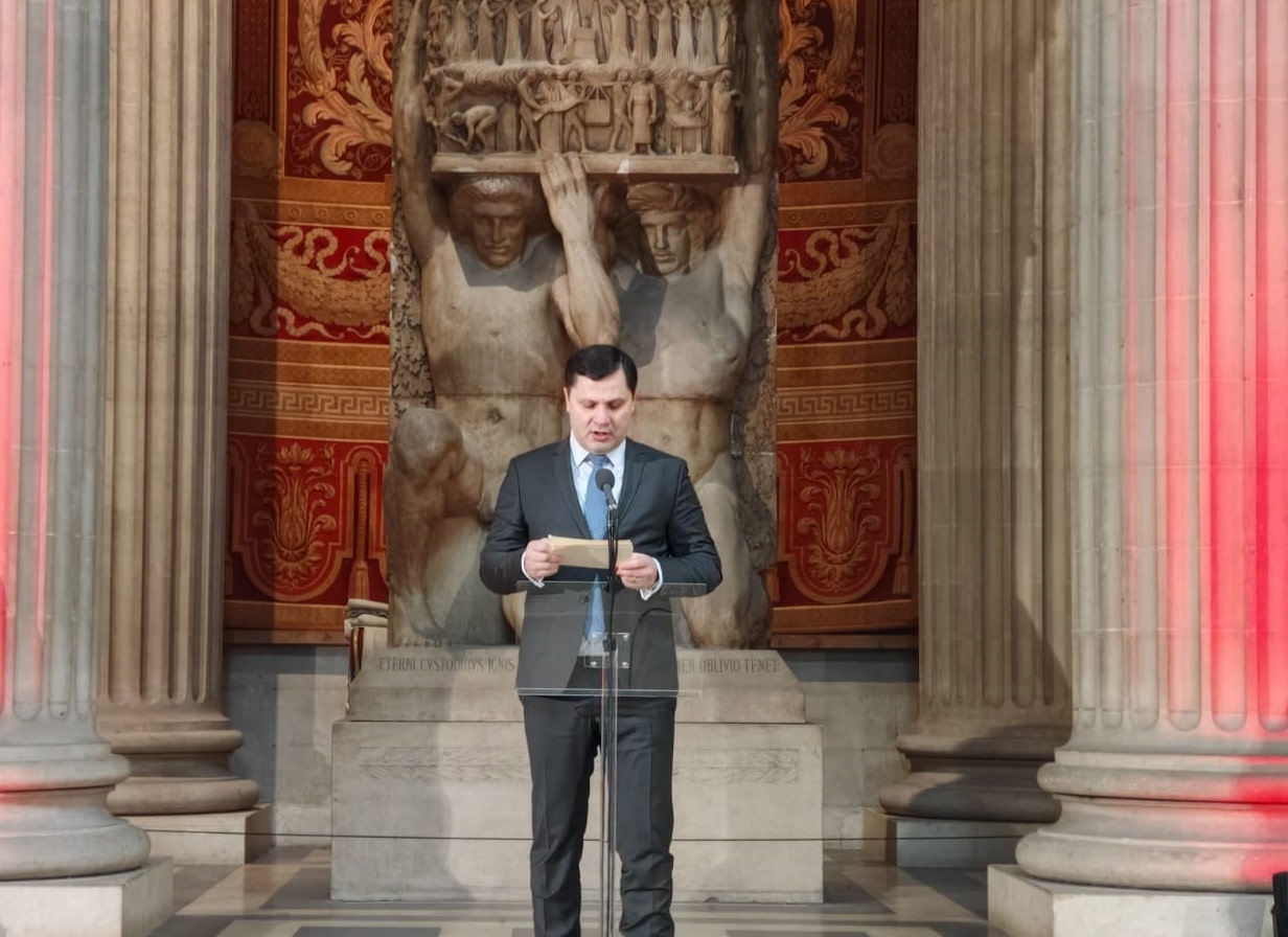 Arman Khachatryan : Honoré d’avoir participé et pris la parole à la cérémonie organisée par l&rsquo;ANACRA