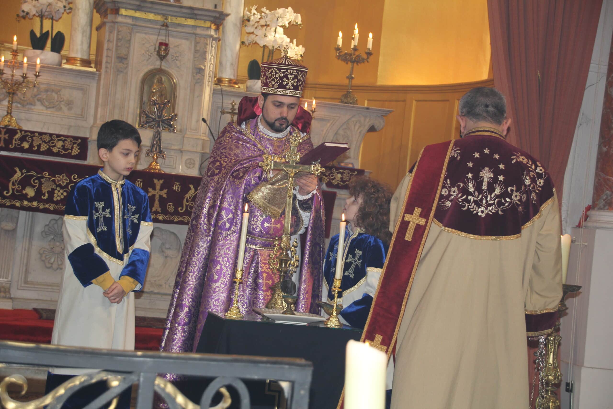 Messe à l’église arménienne Saint-Nicolas de Romans, ce dimanche 9 février