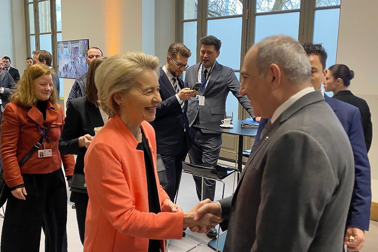 N. PachinIan et U. von der Leyen discutent des perspectives entre l&rsquo;Arménie et l&rsquo;UE