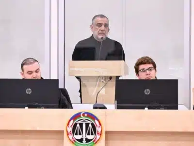 Le « procès » de Ruben Vardanyan se poursuit aujourd&rsquo;hui devant le tribunal militaire d&rsquo;Azerbaïdjan