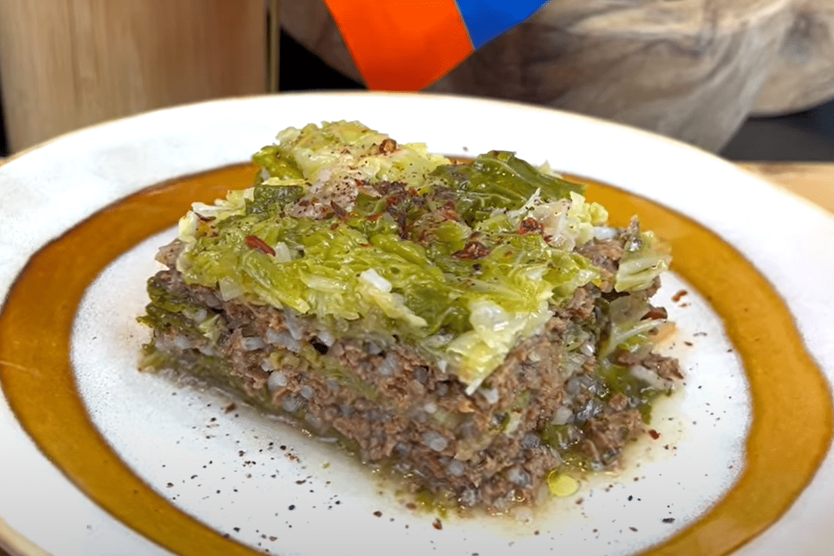 La recette de Dolma de chou à la viande de bœuf à l&rsquo;arménienne essayer absolument !