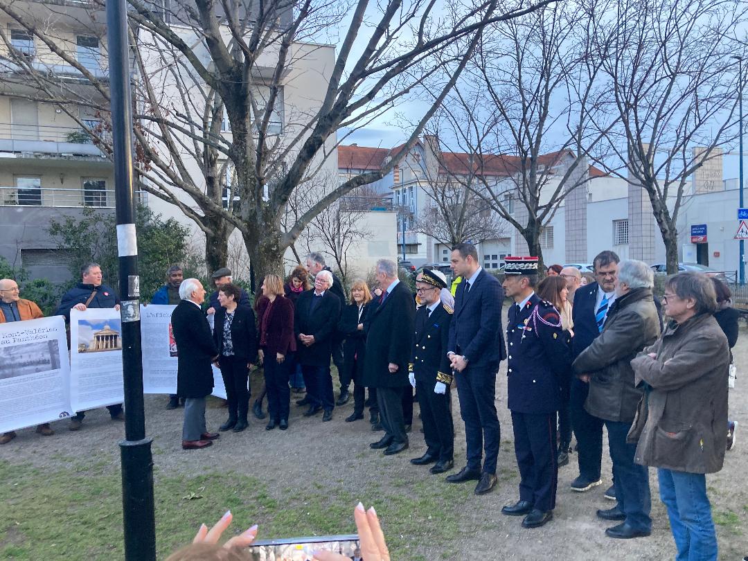 Hommage au groupe Manouchian à Clermont-Ferrand