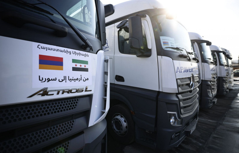 Le passage frontalier arméno-turc de « Margara » a été ouvert pendant 10 jours. L&rsquo;aide humanitaire de l’Arménie parviendra à la Syrie par voie terrestre