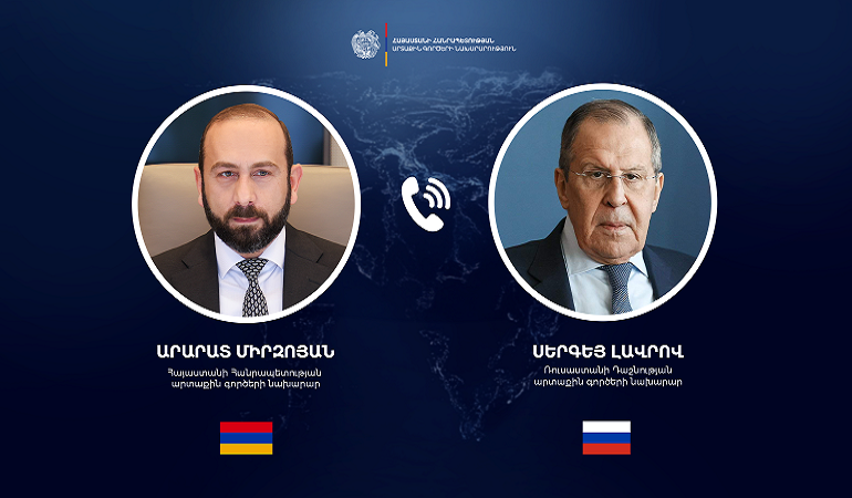 Les ministres des Affaires étrangères russe et arménien se parlent à nouveau