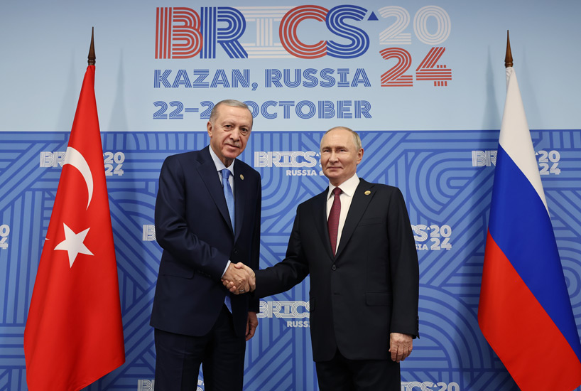 Erdogan et Poutine veulent oeuvrer ensemble pour résoudre les crises régionales