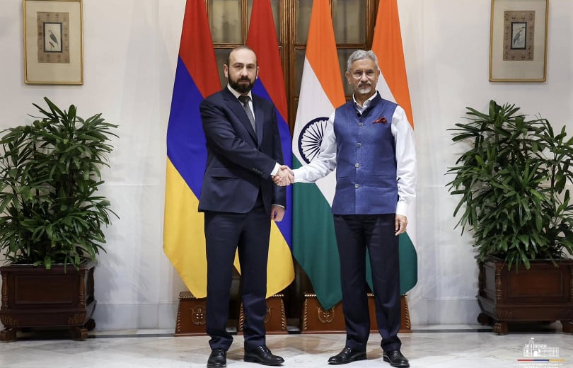Une réunion entre les ministres des Affaires étrangères d’Arménie et d’Inde a eu lieu