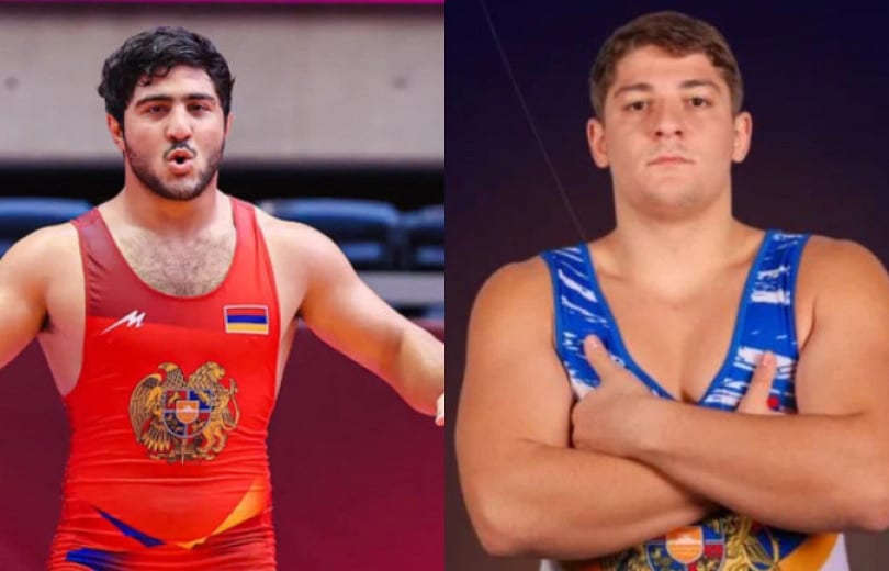 Sous les couleurs de l’Arménie Knyaz Iboyan est devenu vice-champion d&rsquo;Europe de lutte libre (U23), Khachatur Khachatryan médaillé de bronze